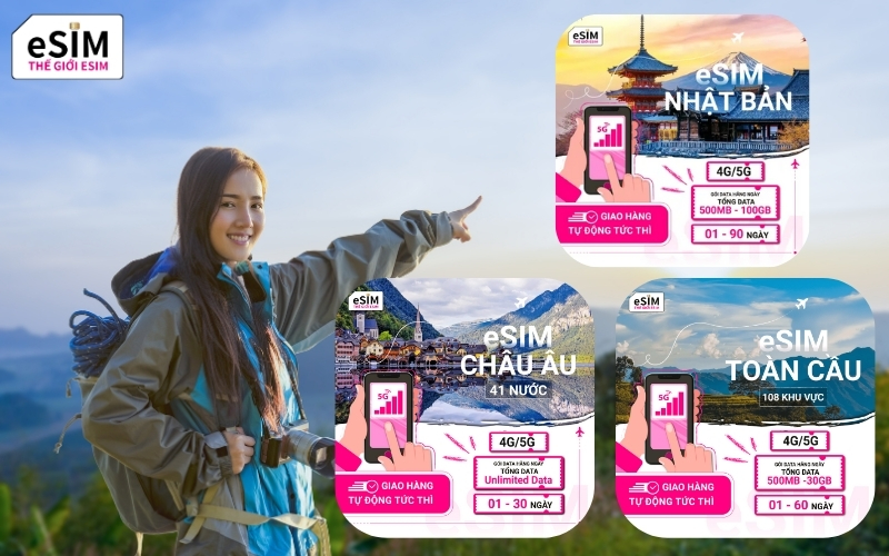 eSIM du lịch là gì? eSIM có tốt không? 